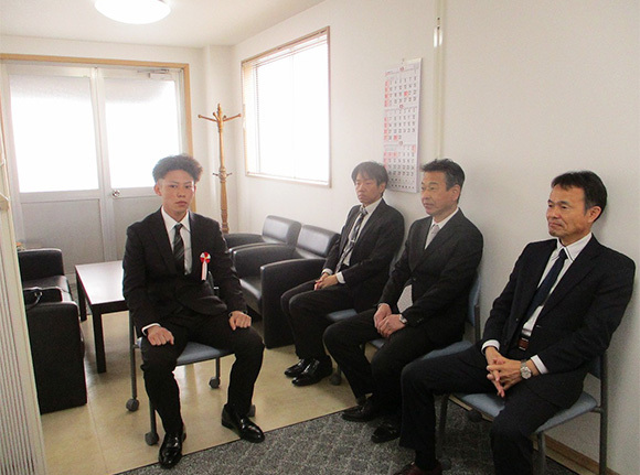 令和7年度の入社式を開催しました！